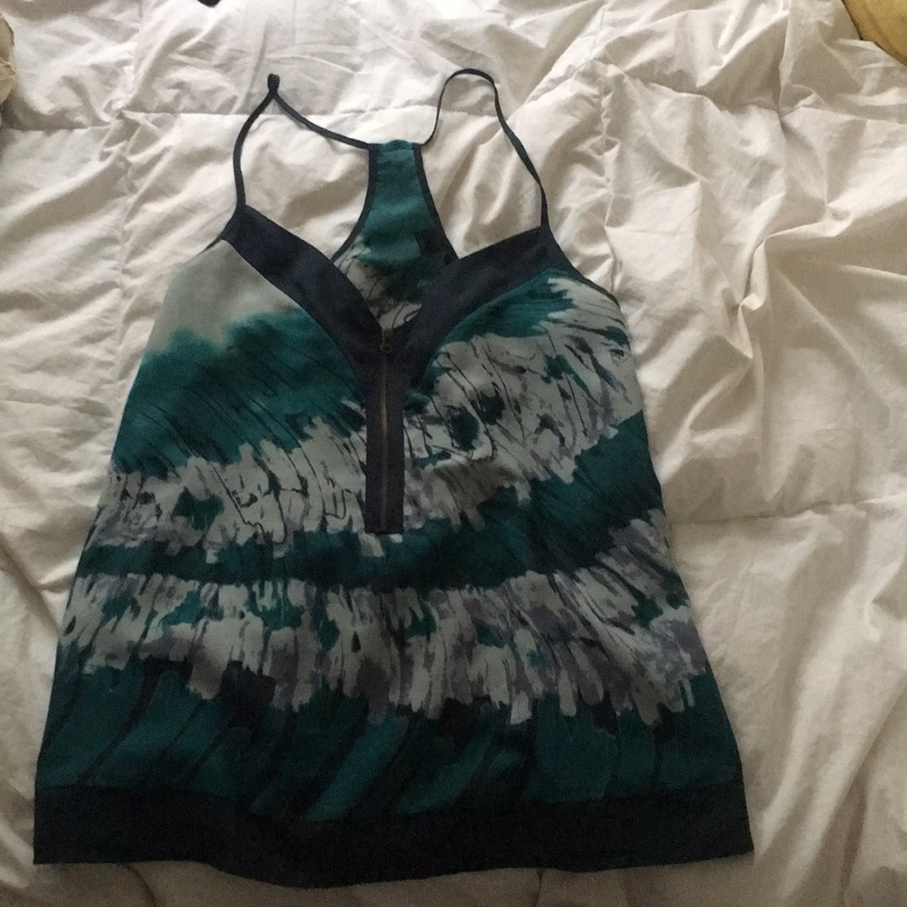 Satin tank top